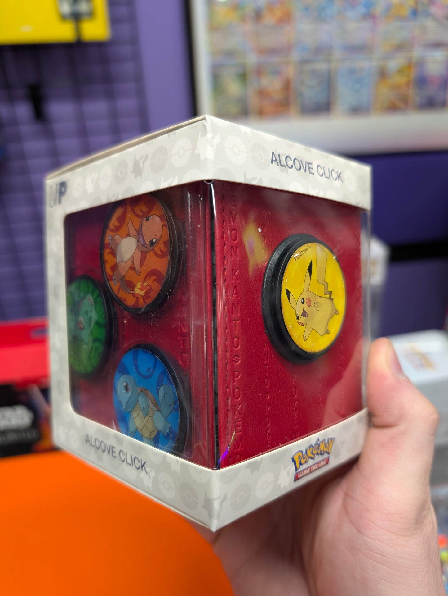 Alcove Click Kanto Pokemon Deck Box
