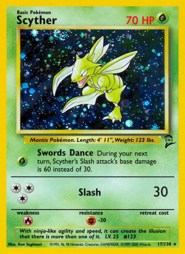 Scyther - Base Set 2 (BS2)