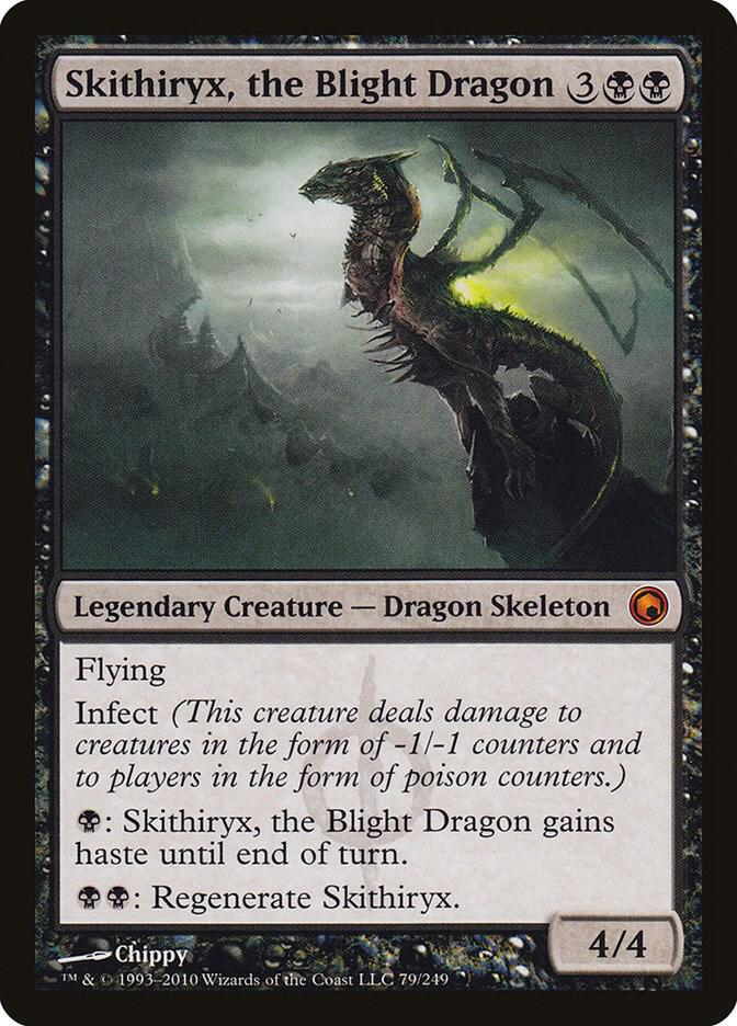 Skithiryx, the Blight Dragon - Scars of Mirrodin (SOM) 79/249