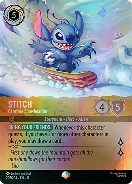 Stitch - Carefree Snowboarder (Epic) - Winterspell (11)