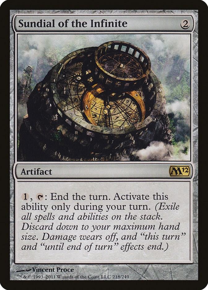 Sundial of the Infinite (Foil) - Magic 2012 (M12) (M12)