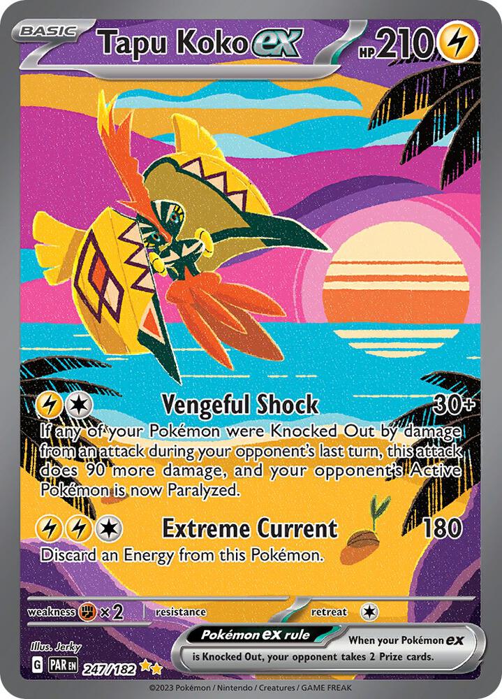 Tapu Koko EX SIR 247/182 PAR (T)