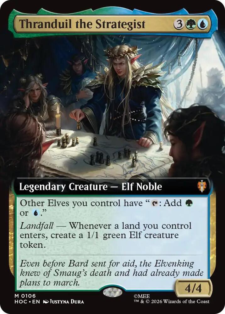 Thranduil the Strategist (Extended Art) - The Hobbit: Eternal-Legal (HOC)