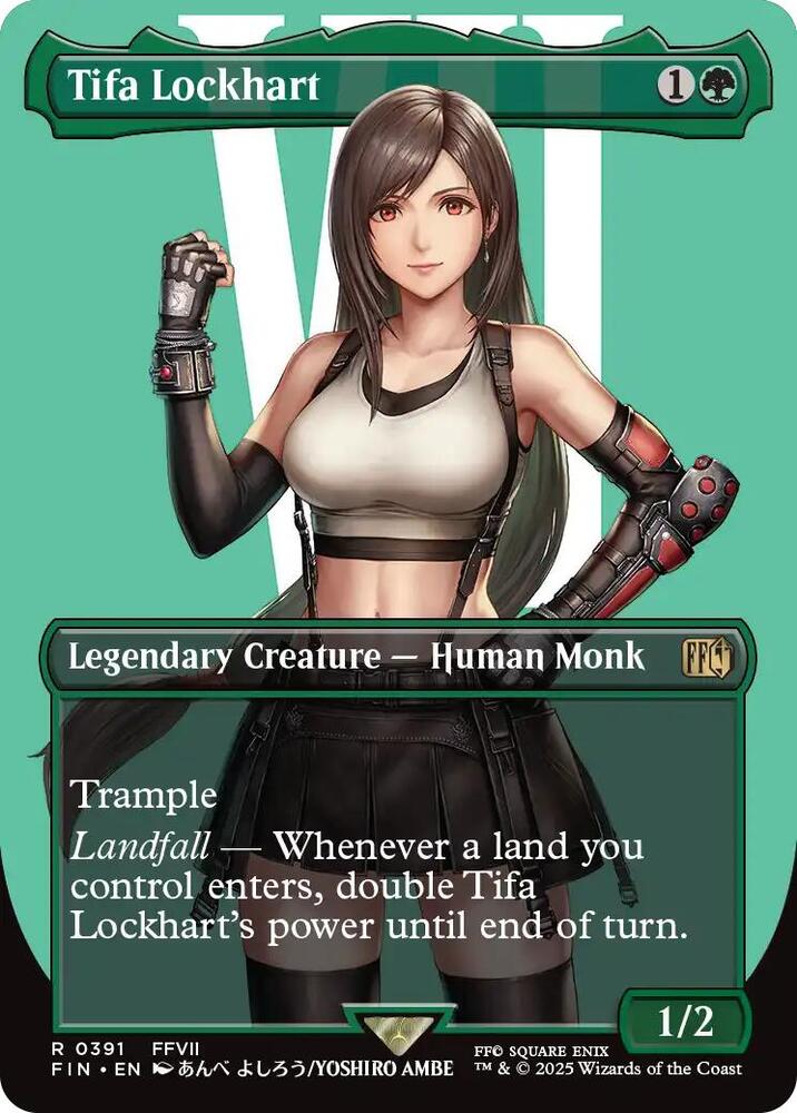 Tifa Lockhart (Borderless) - FINAL FANTASY (FIN)