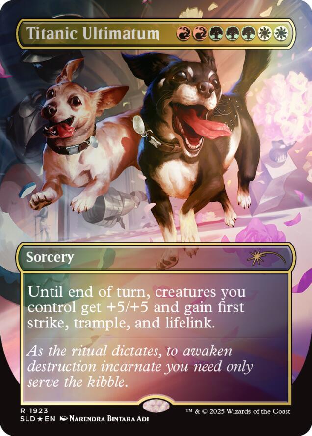 Titanic Ultimatum (1923) (Rainbow Foil) - Secret Lair Drop Series (SLD)