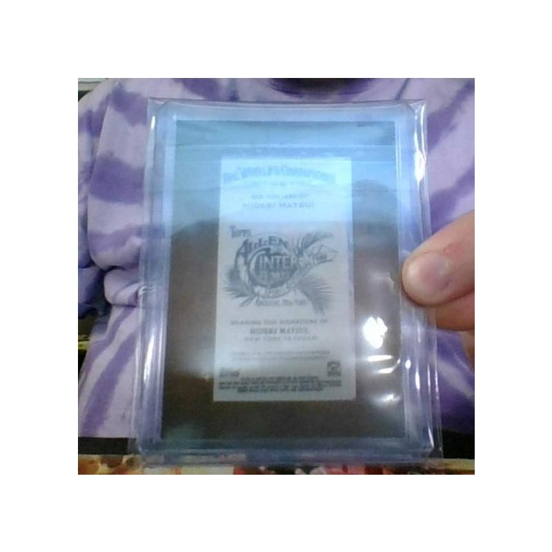 Hideki Matsui 2022 Topps A&G Framed Auto - CardWizards