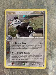Aggron Legend Maker Holo 2/92 Stamped