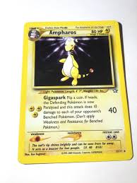 Ampharos Neo Genesis Holo 1/111 LP MP