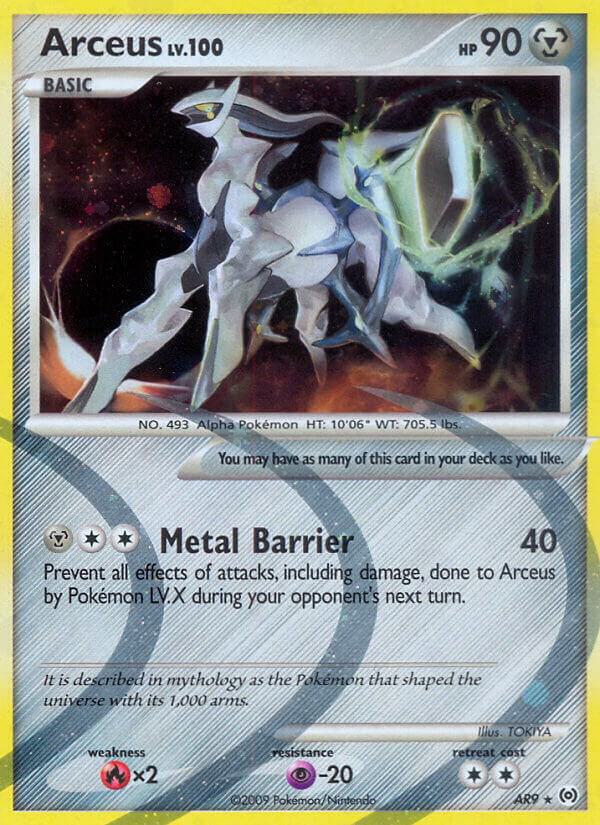 Arceus Lv.100 (AR9) Holo LP