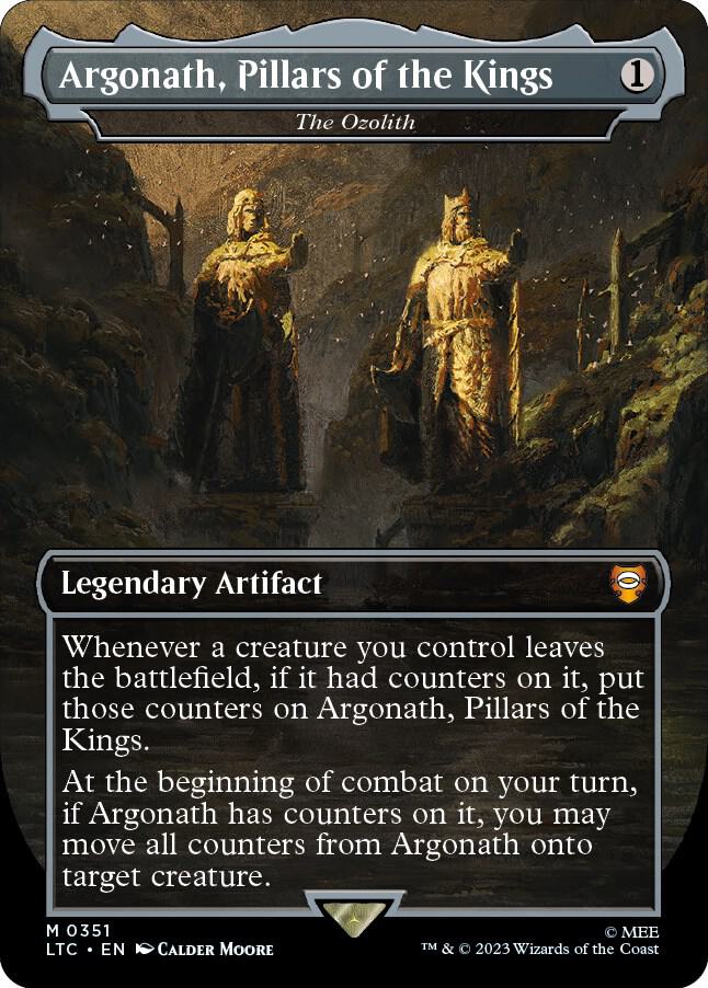 Argonath, Pillars of the Kings ; The Ozolith 0351 Foil