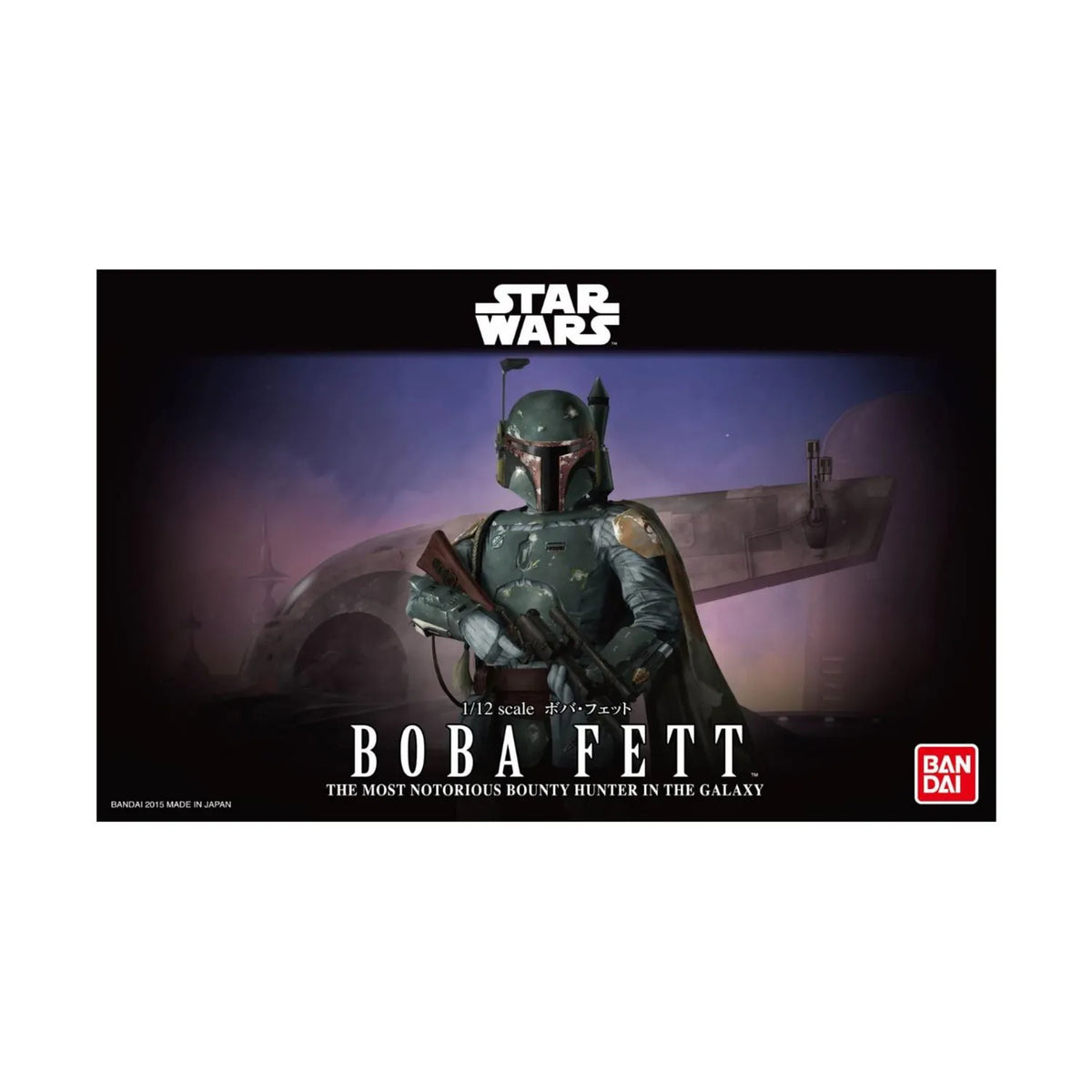 Boba Fett "Star Wars", Bandai Hobby Star Wars Character Line 1/12