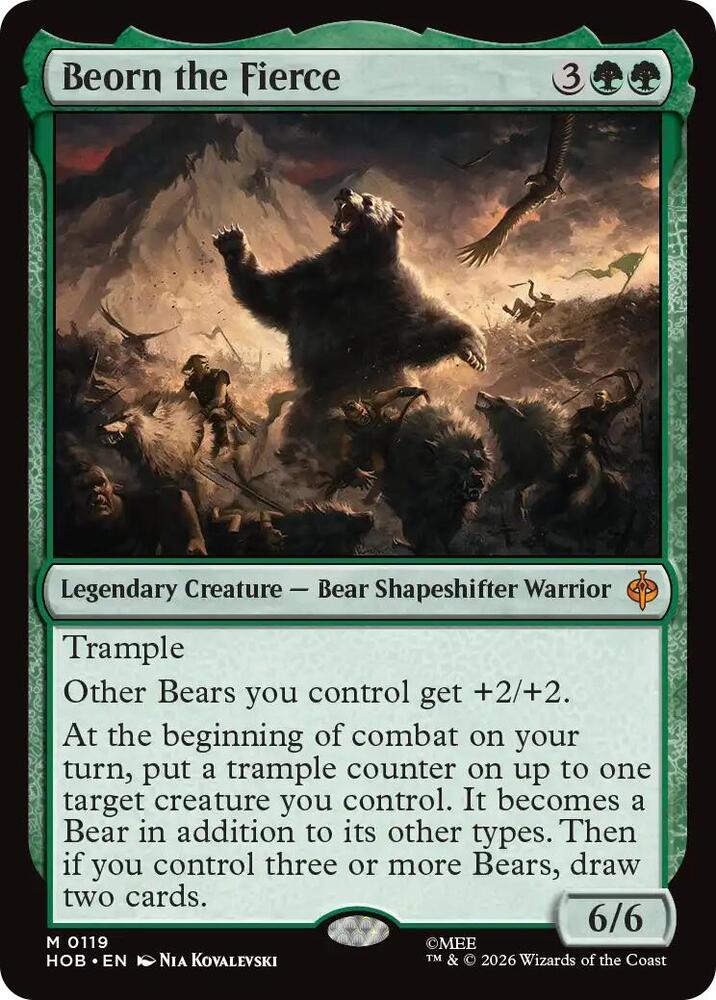 Beorn the Fierce - The Hobbit (HOB)