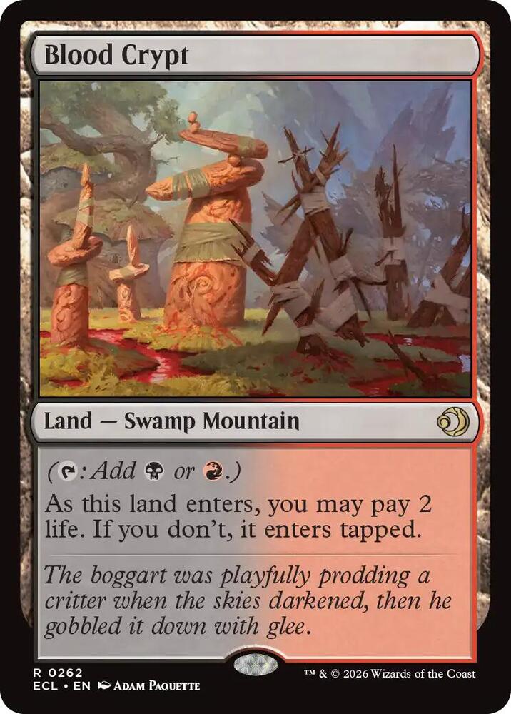 Blood Crypt - Lorwyn Eclipsed (ECL) Foil 0262