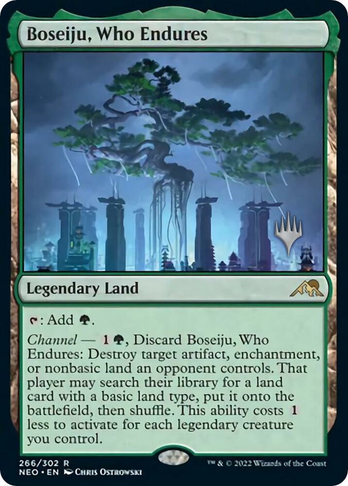Boseiju, Who Endures - Promo Pack: Kamigawa: Neon Dynasty