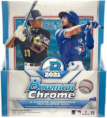 2021 Bowman Chrome Double Mini Box Hobby Box