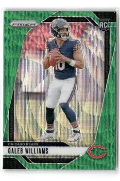 Caleb Williams Green Wave RC Prizm #301