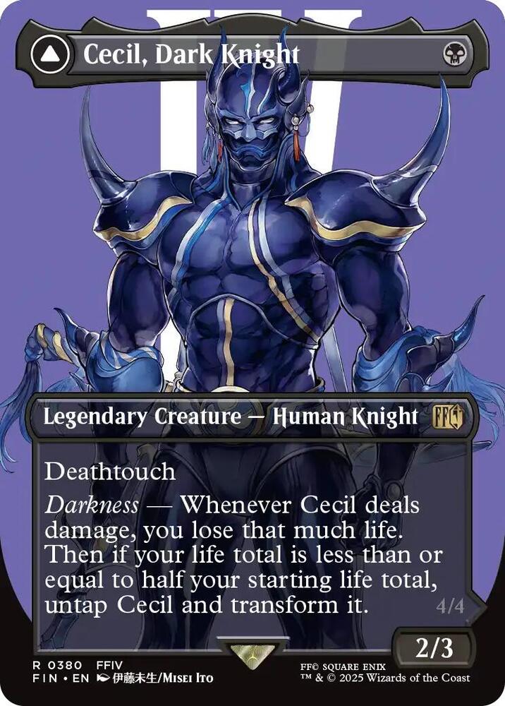 Cecil, Dark Knight Borderless 0380 FIN