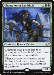 Champion of Lambholt Foil 156/332 2XM