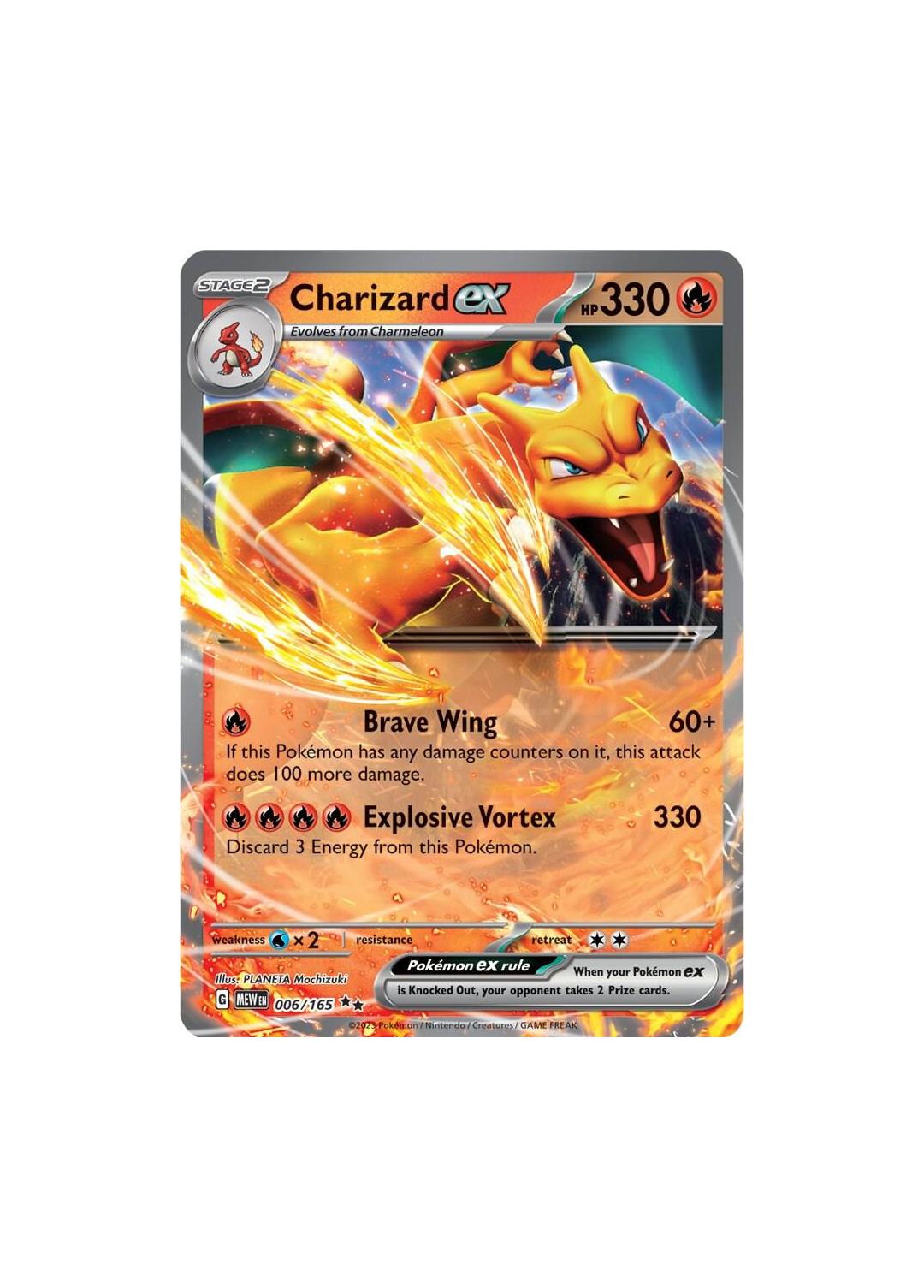 Charizard ex – 006/165 – SV: Scarlet & Violet 151 (MEW)