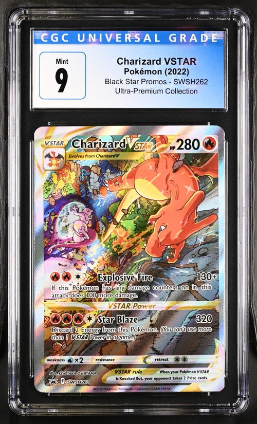 Charizard Vstar Swsh262 CGC 9