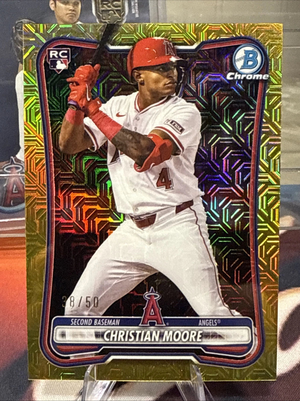2026 Topps Bowman Chrome Christian Moore /50