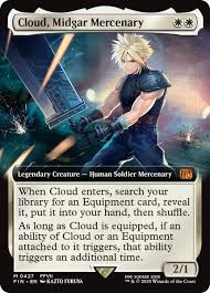 Cloud, Midgar Mercenary Extended Art 0427 FIN