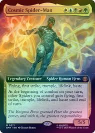 Cosmic Spider-Man SPM 0271 Foil Extended Art