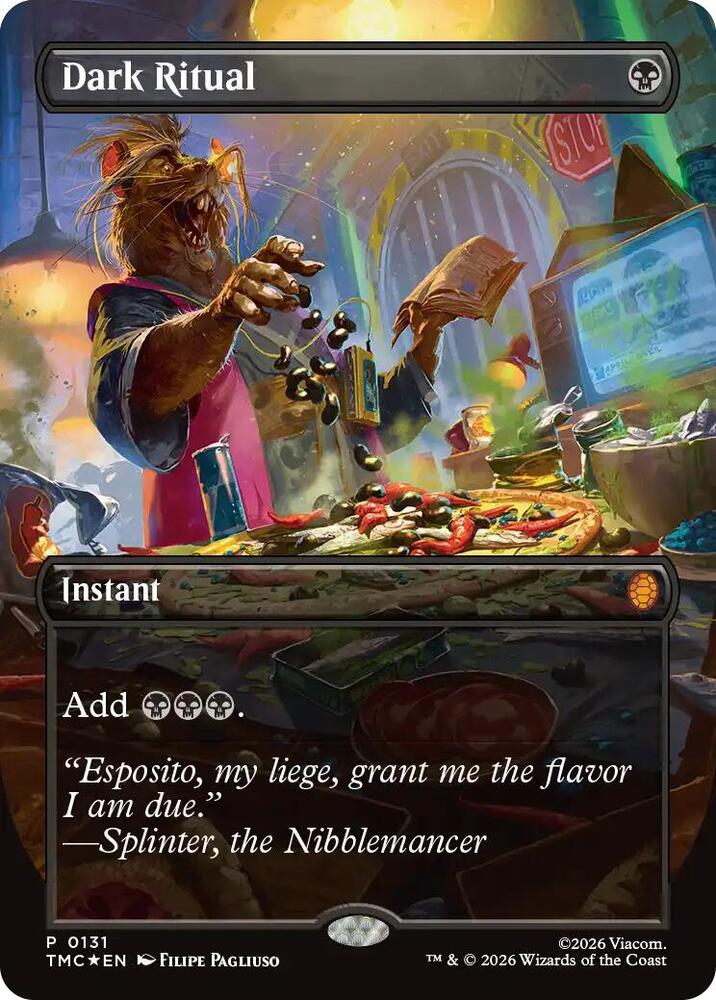 Dark Ritual Borderless 0131 TMC Foil