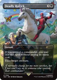 Deadly Rollick SLD 1754 DeadPool Foil