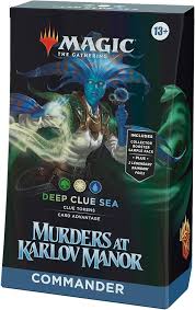 Murders at Karlov Manor Deep Clue Sea Commander Deck