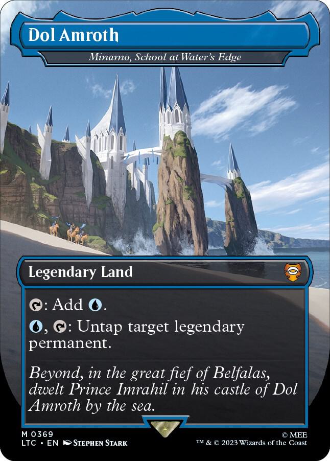 Dol Amroth - Minamo, School at Water's Edge FOIL- Commander: The Lord of the Rings: Tales of Middle-earth (LTC)