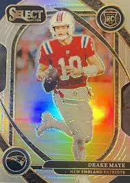 Drake Maye 2024 Select Die-Cut RC Club Level