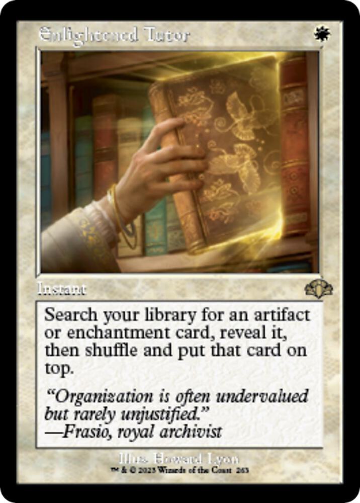 Enlightened Tutor DMR #263 Foil