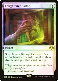 Enlightened Tutor Foil Dominaria Remastered