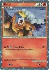 Entei HGSS20 Holo Promo