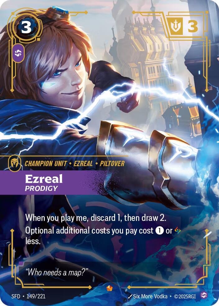 Ezreal - Prodigy - Spiritforged (SFD) 149/221