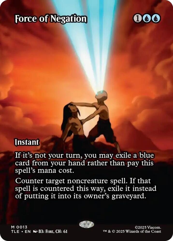 Force of Negation (Borderless) - Avatar: The Last Airbender: Eternal-Legal (TLE) 0013