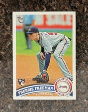 Freddie Freeman RC Topps 2011 #145