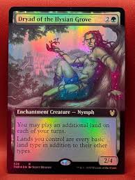 Dryad of the Ilysian Grove Extended Art Foil 326 THB