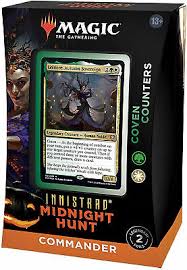 Innistrad Midnight Hunt Commander Coven Counters Box
