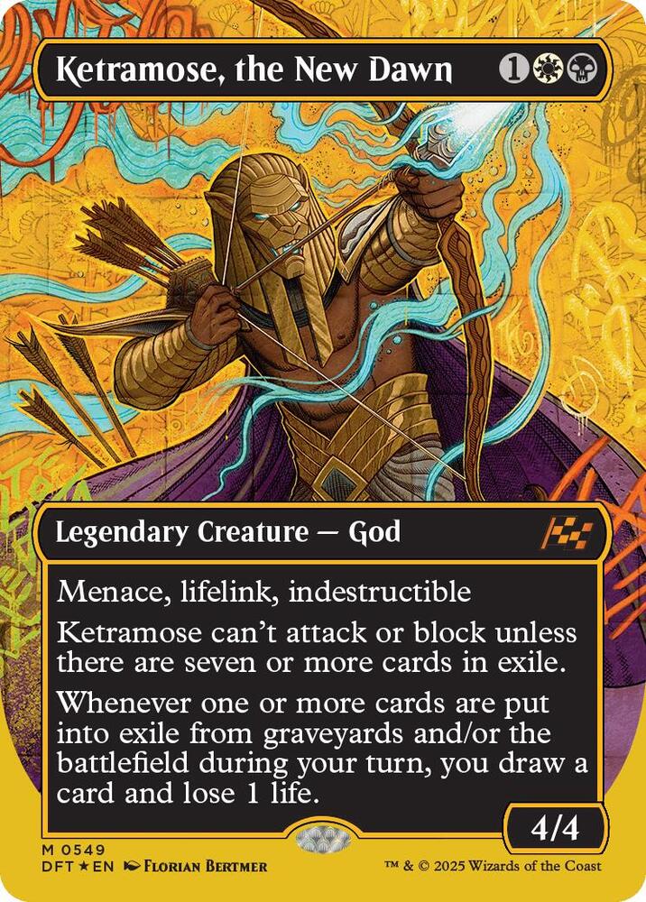 Ketramose , the New Dawn (First Place Foil) 0549 DFT