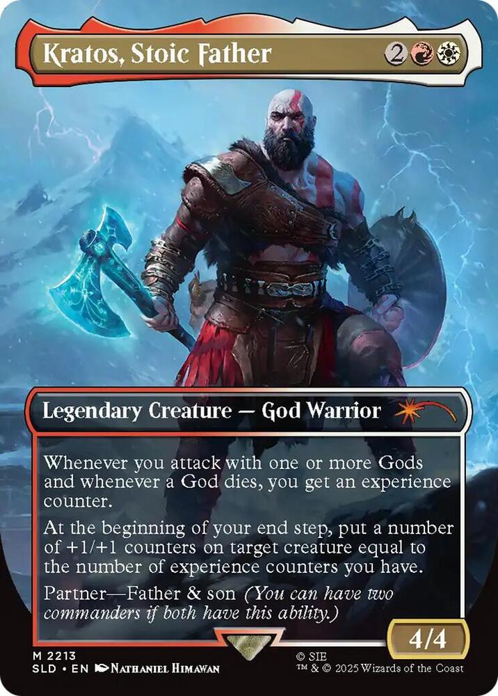 Kratos, Stoic Father - Secret Lair Drop Series (SLD)