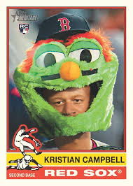 Kristian Campbell Image Variation Topps Heritage RC #725