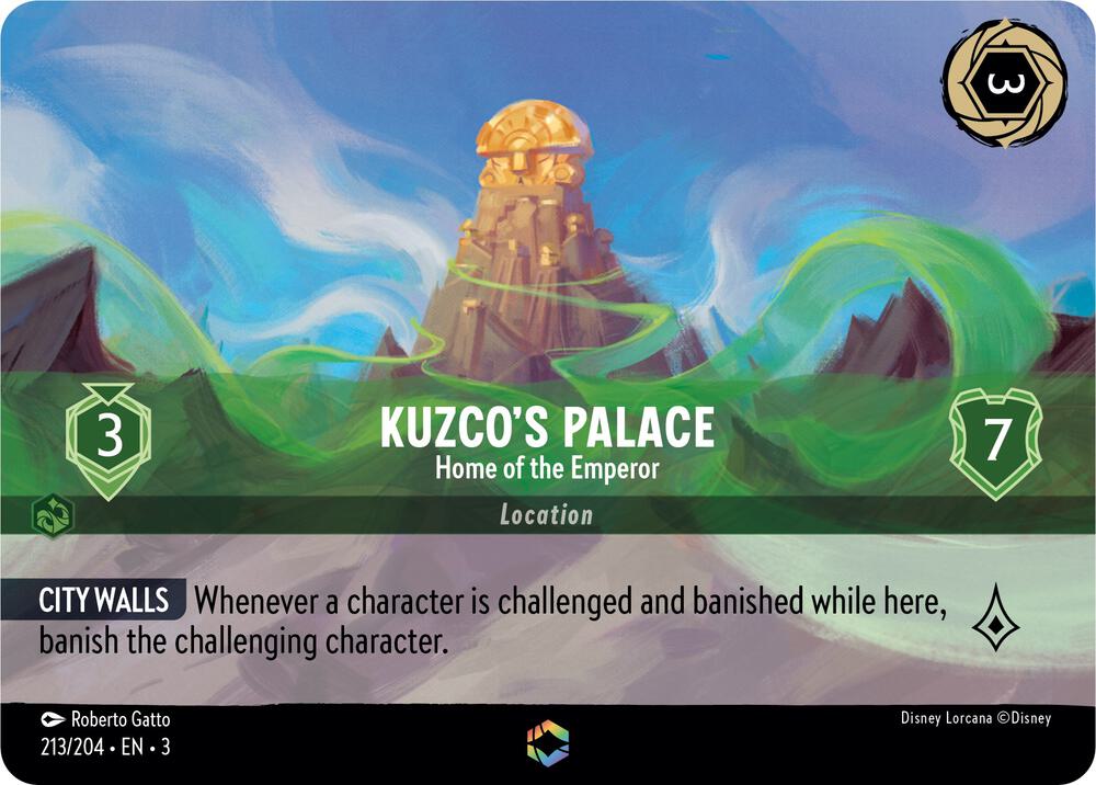 Kuzco's Palace Home of the Emperor Enchanted 213/204