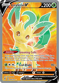 Leafeon V (Full Art) Evolving Skies 166/203