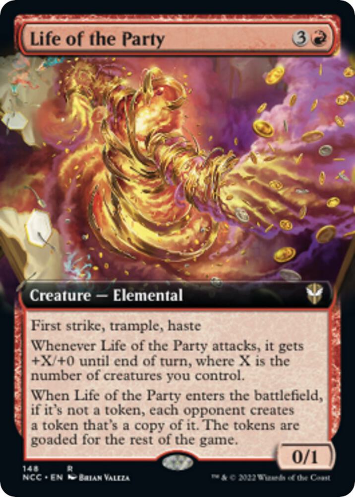 Life of the Party (Extended Art) - Commander: Streets of New Capenna (NCC)