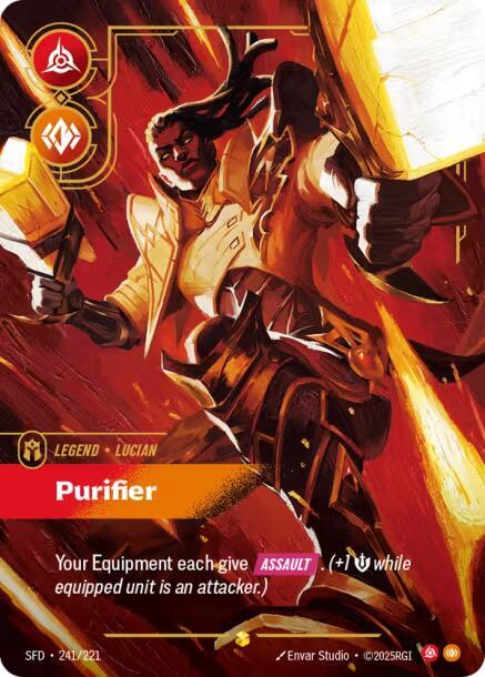 Lucian - Purifier (Overnumbered) - Spiritforged (SFD