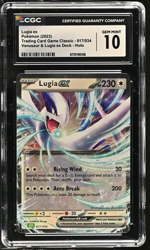 Lugia Ex CLV 034 CGC 10