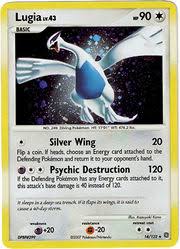 Lugia (lv 43) Secret Wonders Holo 14/132