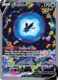Lumineon V Alternate Full Art Brilliant Stars